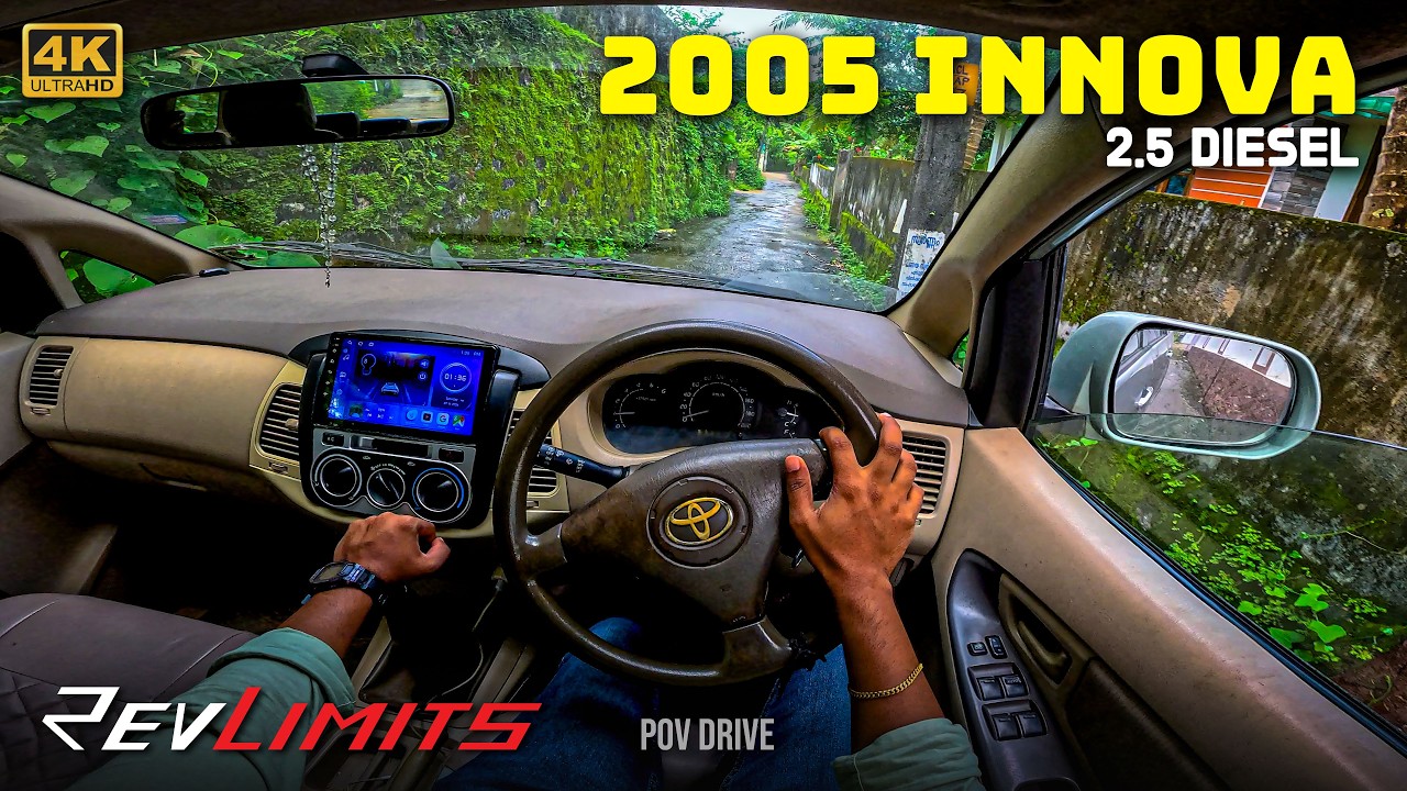2005 Toyota Innova 2.5 Diesel POV Drive | 3D Binaural ASMR | REVLIMITS