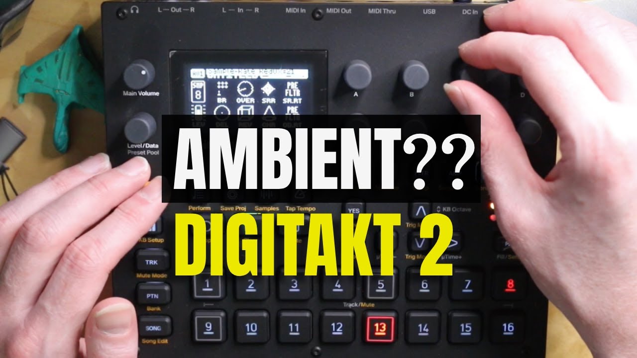 Создание эмбиент-бита на Digitakt 2 | Digitakt 2 Jam/Sampling
