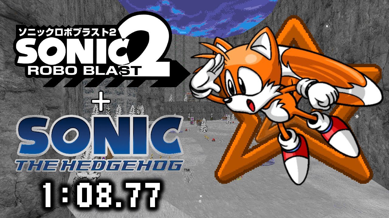 Sonic Robo Blast 2 - White Acropolis - XMomentum Tails - ‘06 Mod - 1:08.77