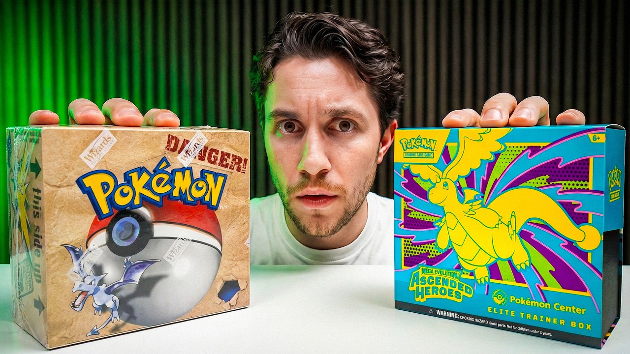 I Searched for Vintage vs Modern Dragonite Cards
