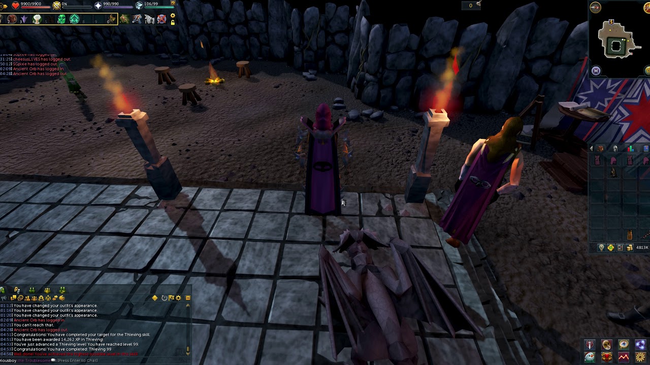 RuneScape - Getting Thieving Skillcape