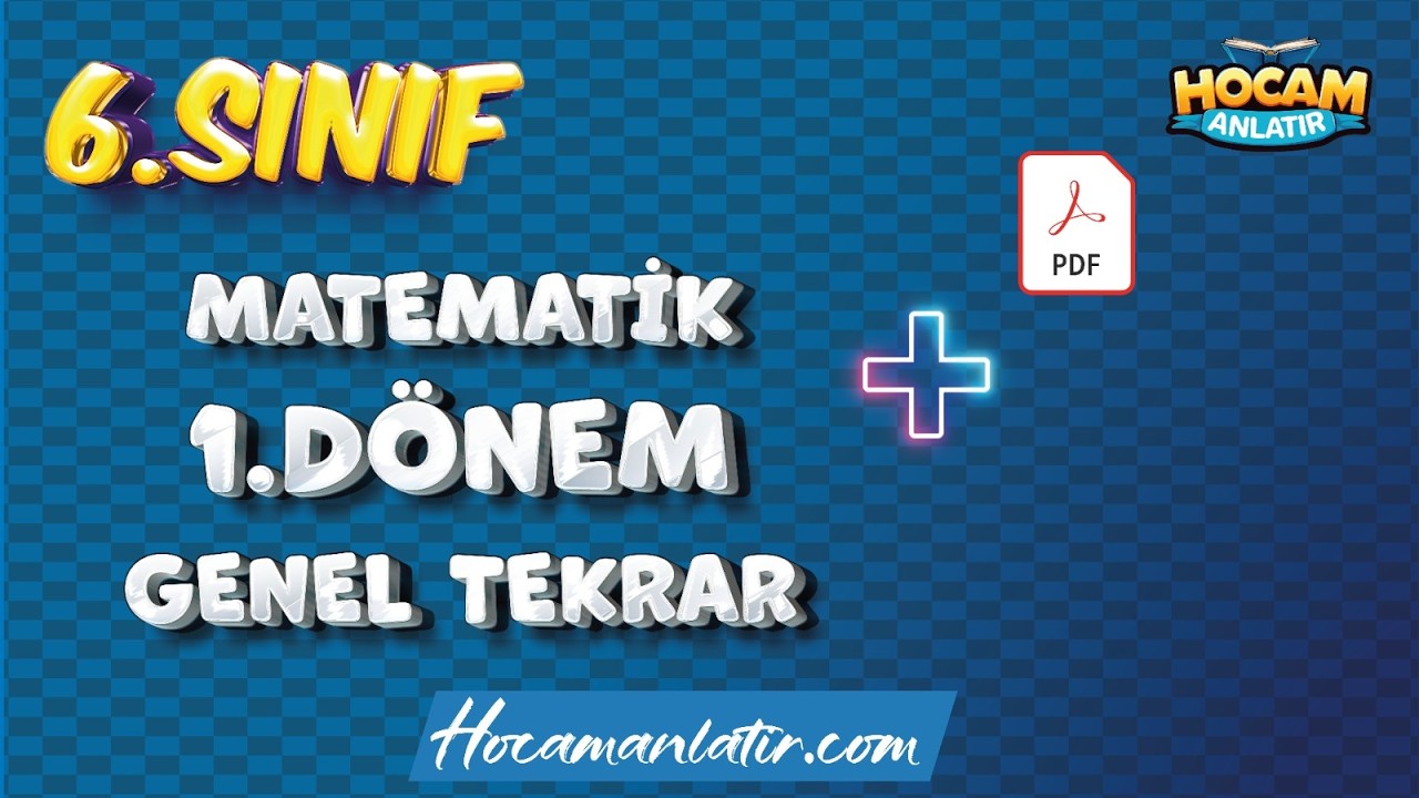 6. Sınıf Matematik 1. Dönem Genel Tekrarı #6sınıf #2026