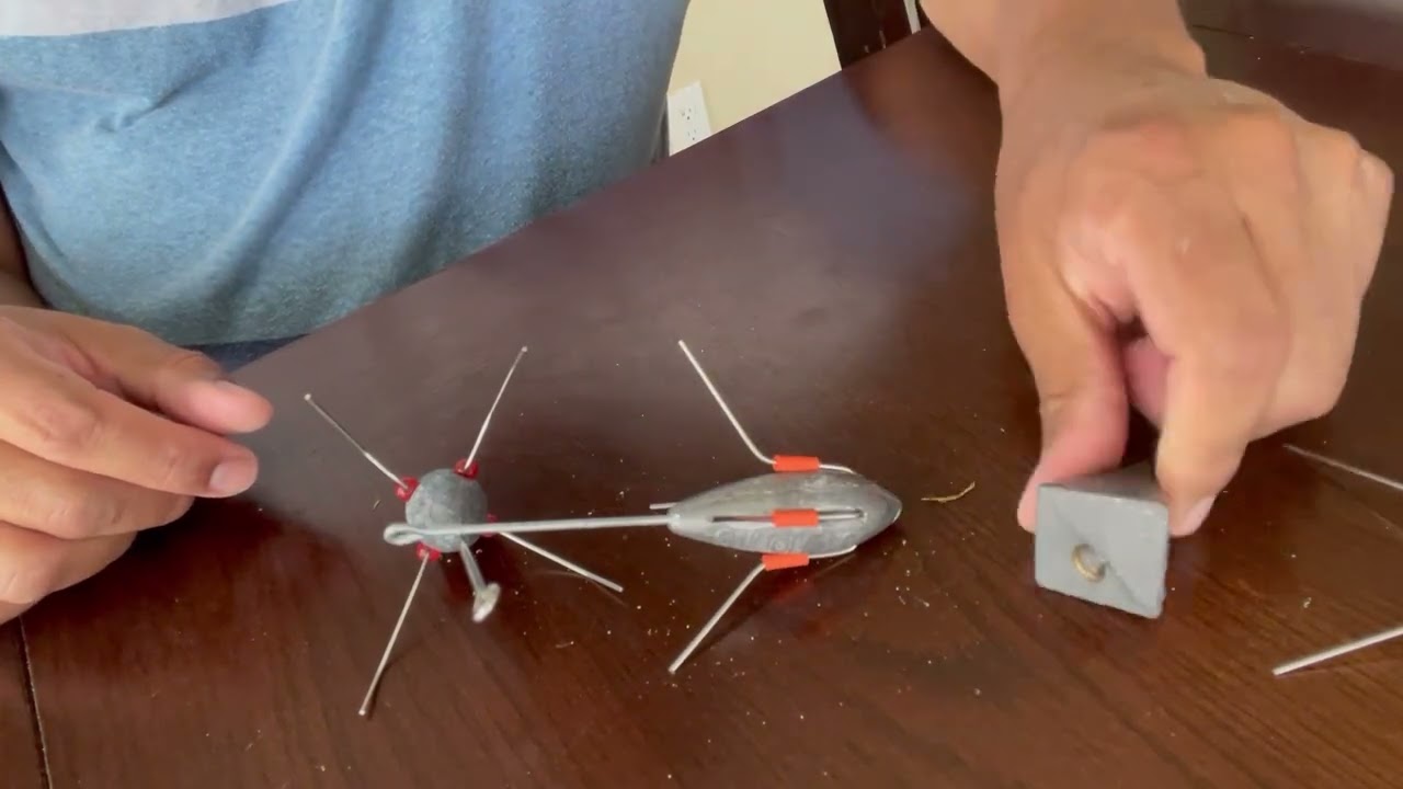 Sputnik Weights for Surf Fishing