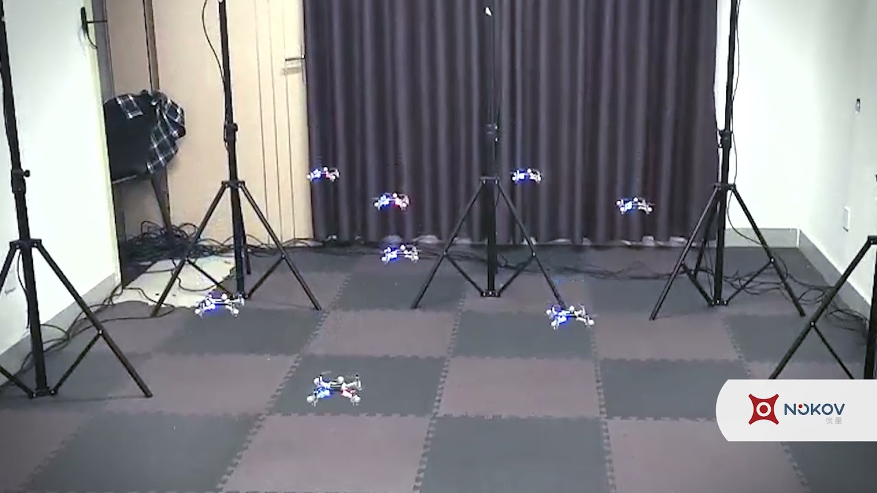 CrazyFlie: Nano Drone Formation Flying