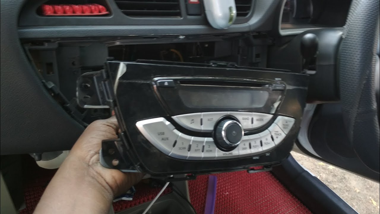 How To Open Alto K10 Music System.