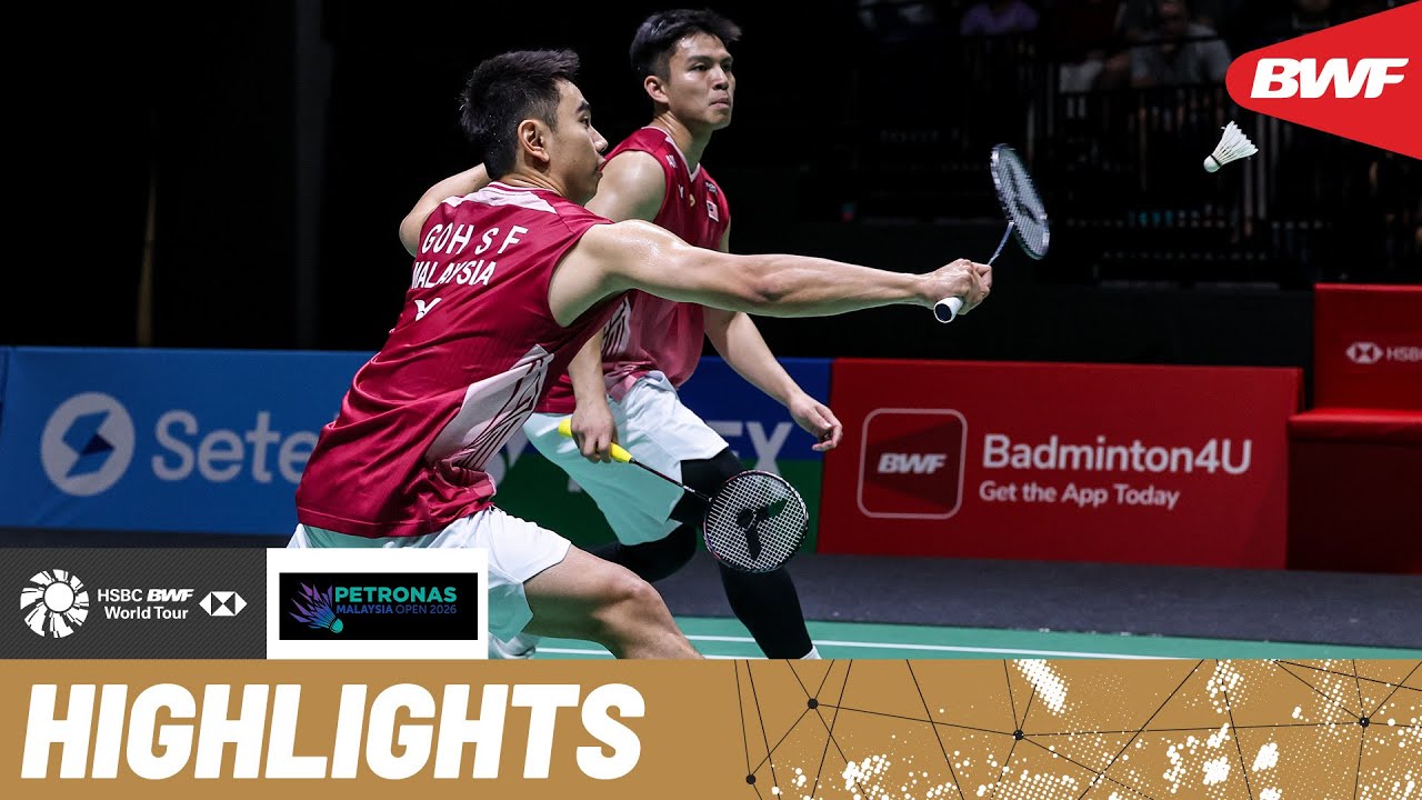 Goh/Izzuddin vs Lane/Vendy | Men&rsquo;s doubles action
