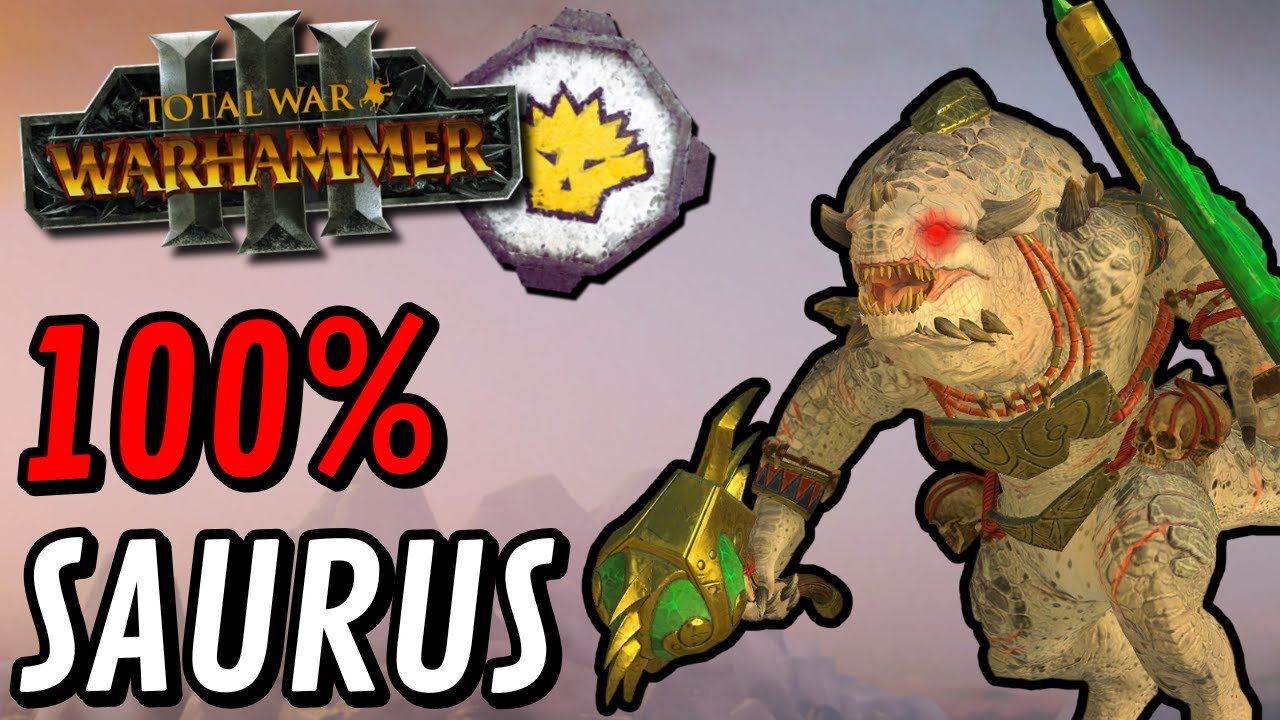 UNE ARMÉE 100 % SAURUS CHEZ LES HOMMES-LÉZARDS ! NE FAITES PAS ÇA !