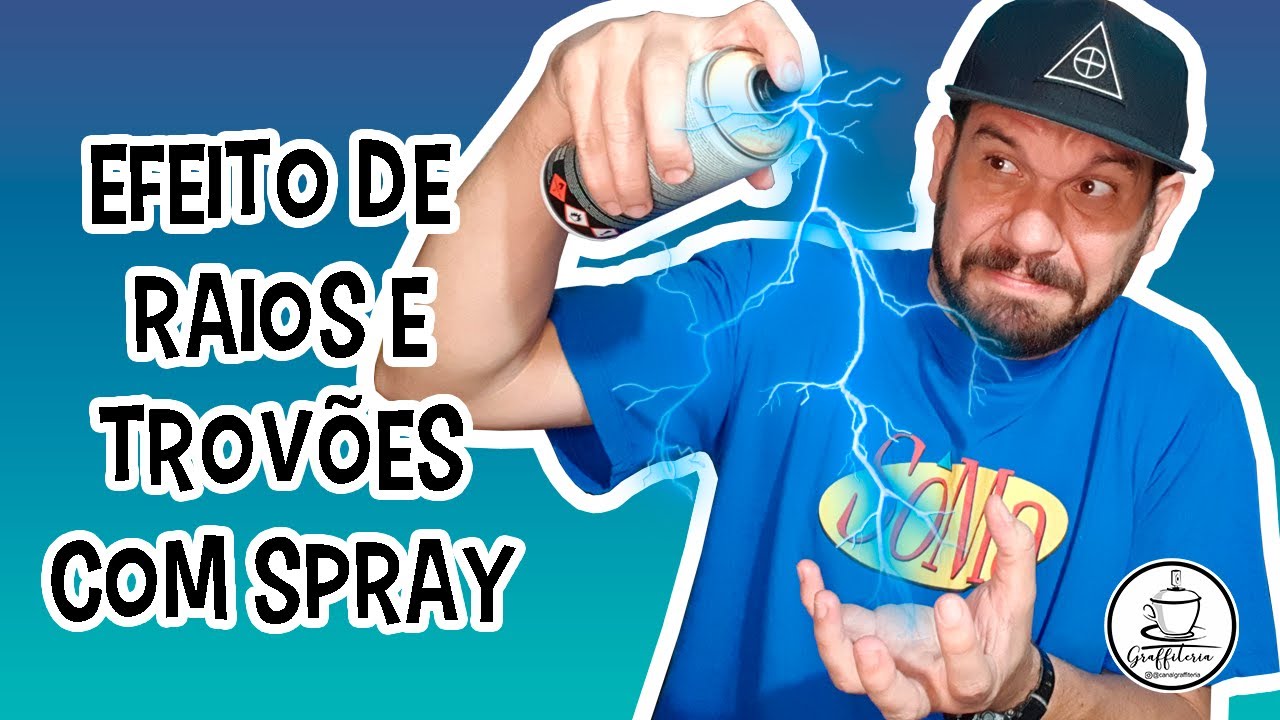 Como fazer relâmpagos e trovões com spray
