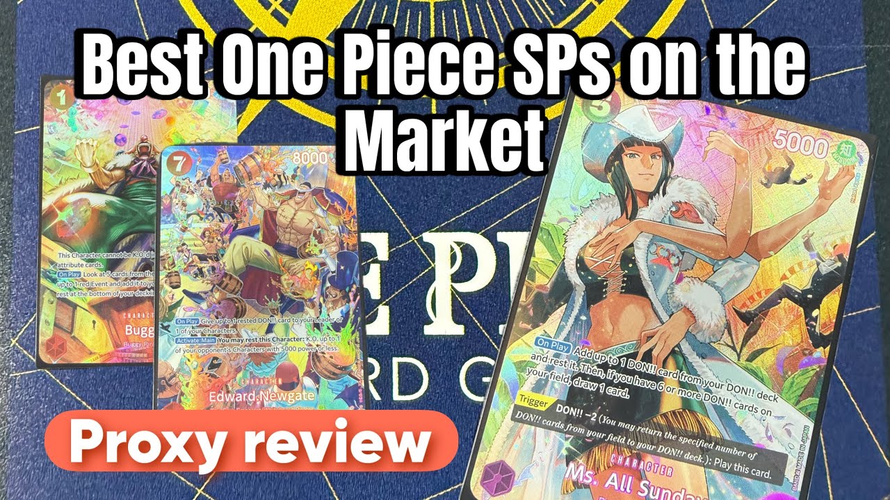 Лучшие SP-карты из One Piece, которые можно купить | Обзор прокси-карт из One Piece