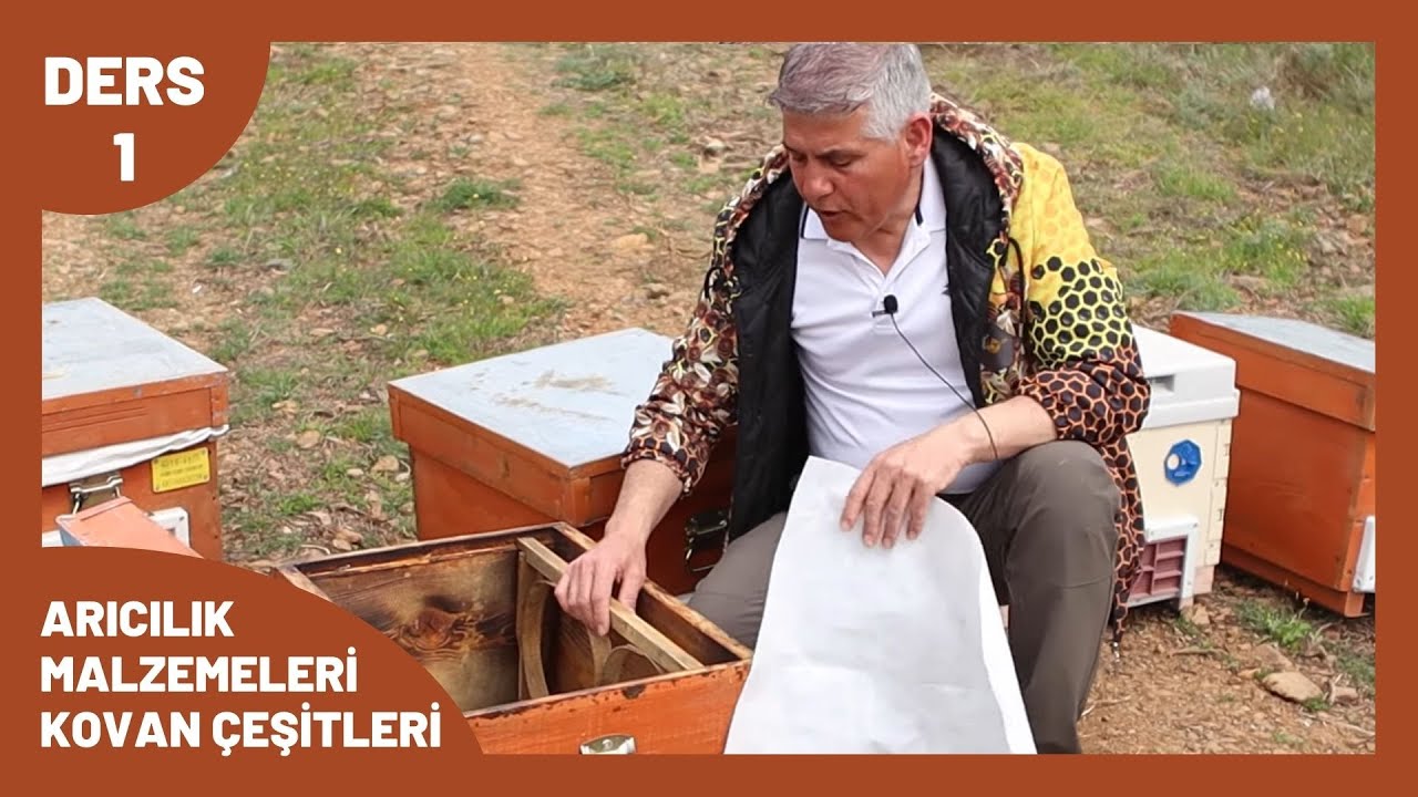 TÜM ARICILIK MALZEMELERİ ve KOVAN ÇEŞİTLERİ NELERDİR? ÜCRETSİZ ARICILIK OKULU 2.DERS