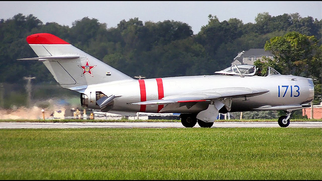 Randy Ball MiG-17F Demo at Lancaster Pa. Airport Community Days Air Show