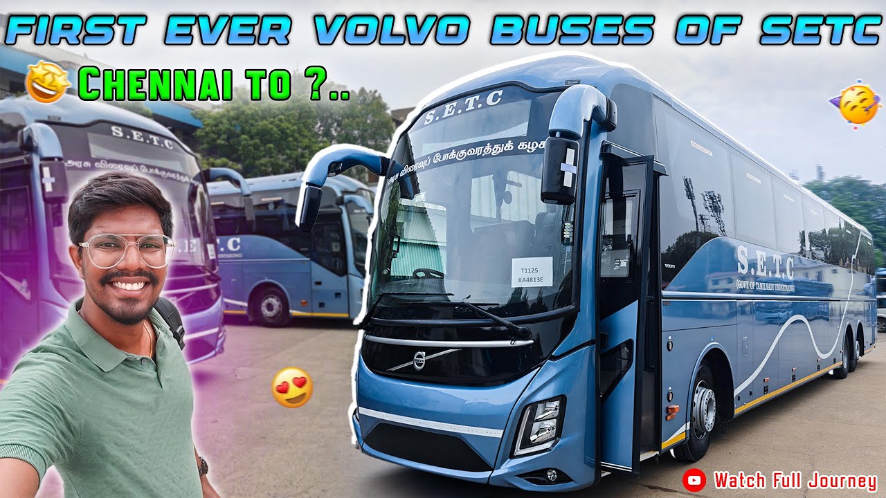 🛑EXCLUSIVE தமிழக மக்களின் பல வருட ஏக்கம் நனவாகியது 🤩🌟 SETC Volvo buses to Tamilnadu | Arvi TraVlog