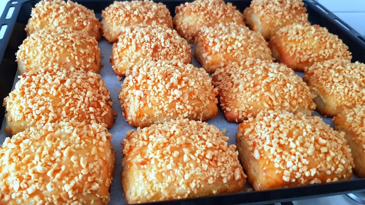👌رغيفات العيد2021 في الفرن بدون قلي  او زيوت مورقين معسلين ديال من داكشي رفيع/ مسمن مورق