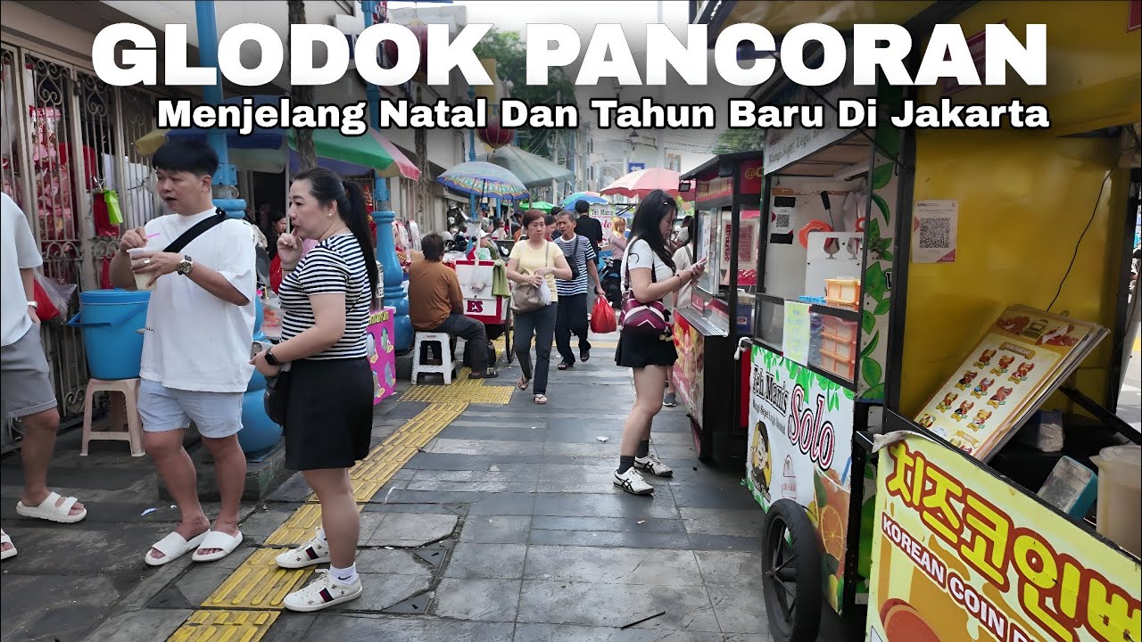 Suasana Glodok Pancoran Jakarta Menuju Natal Dan Tahun Baru