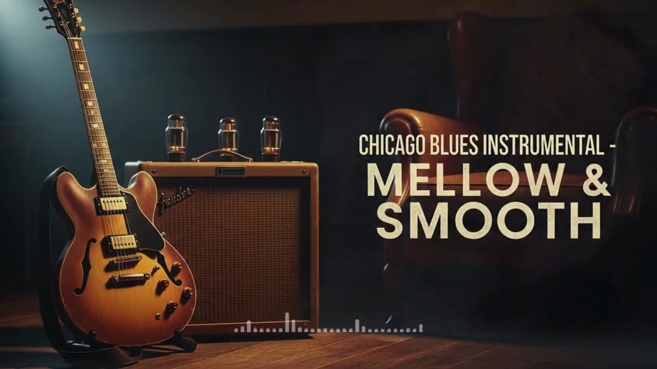 Peaceful Chicago Blues: Relaxing Guitar Music for Mindful Moments