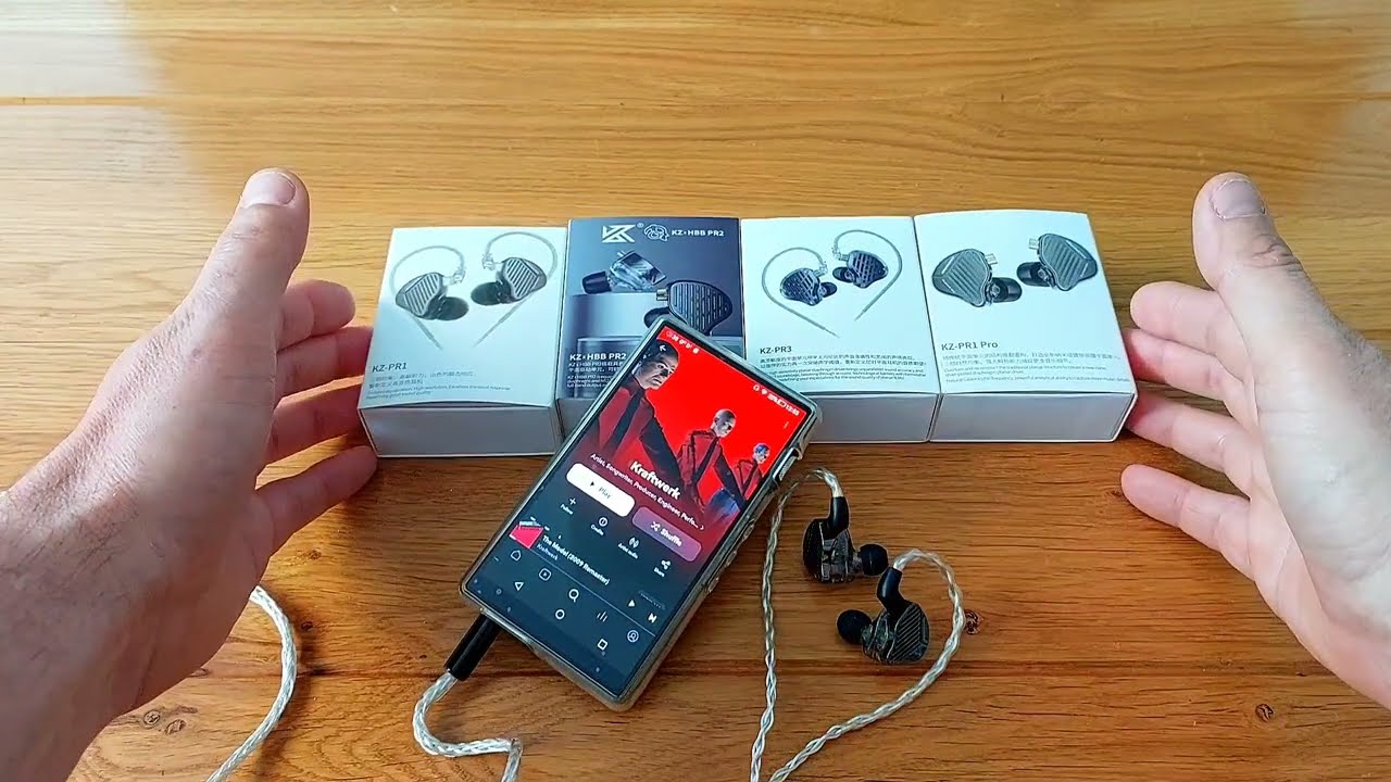 KZ PR1 PRO лучшие планарные наушники у KZ.
