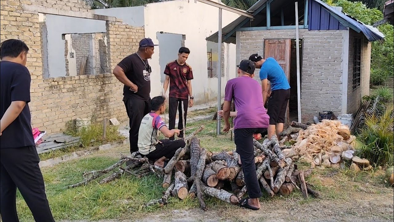 19/03/2026 Prepare Buat Lemang at Kampung Bagan Buaya Penang 