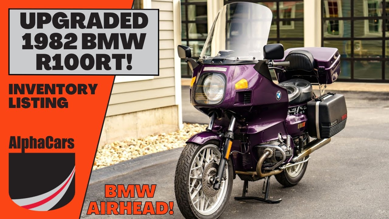 One-of-a-Kind Upgraded 1982 BMW R100RT | Overview, Cold-Start, & Ride!