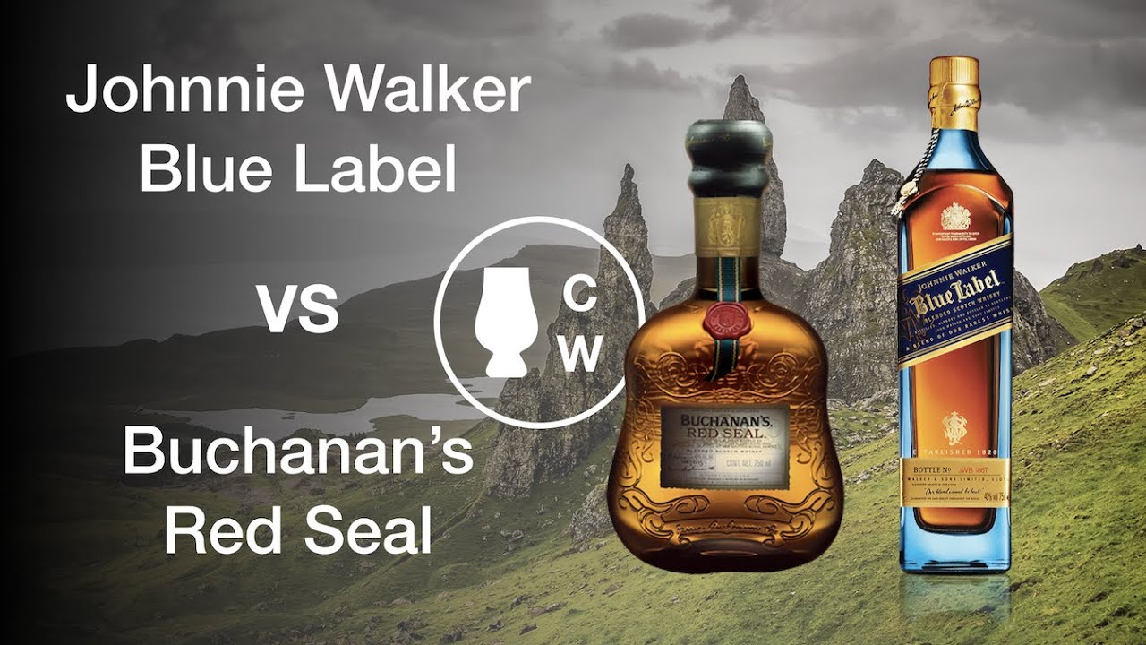 Johnnie Walker Blue Label VS Buchanan's Red Seal : Comparativa