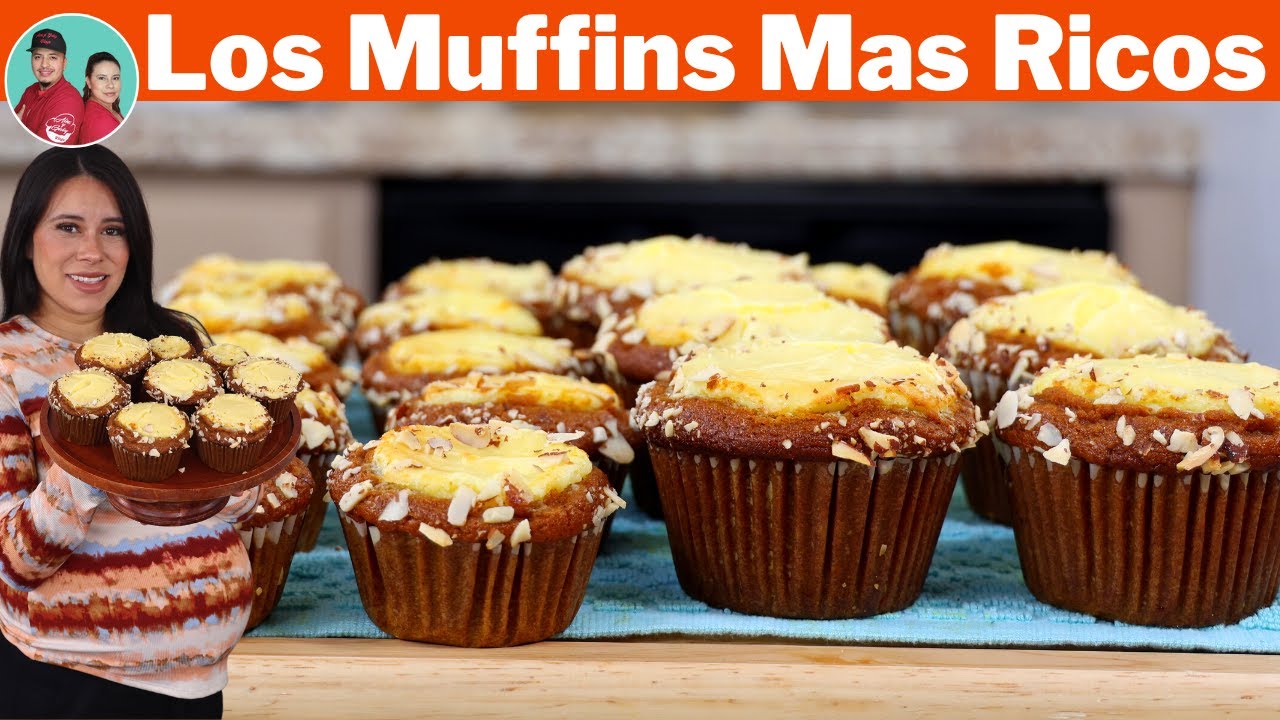 MI ULTIMO VIDEO! 😲Muffins de CALABAZA con CREMA de QUESO |