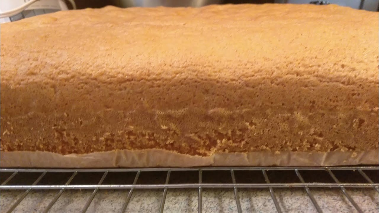 PAN ESPONJA SABOR VAINILLA EN 1/4 DE PLANCHA ESPECIAL PARA PASTEL DE 3 LECHES
