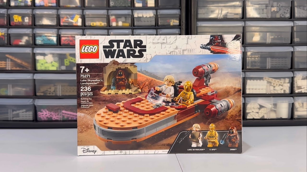 Review of Lego set 75271 - Luke Skywalkers Landspeeder