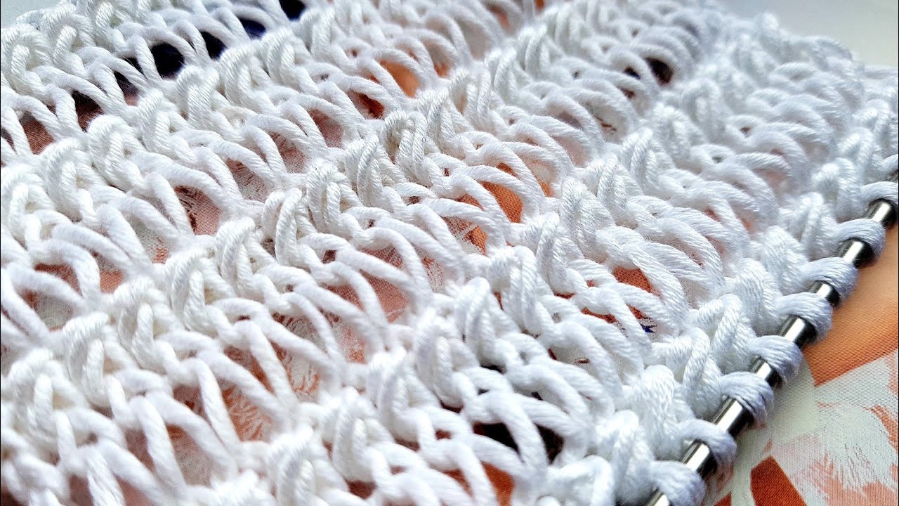 Knitting pattern ❤ Узор спицами ❤ strickmuster ❤ tricot ❤ how to knit ❤  tricô ❤  örgü deseni बुनना