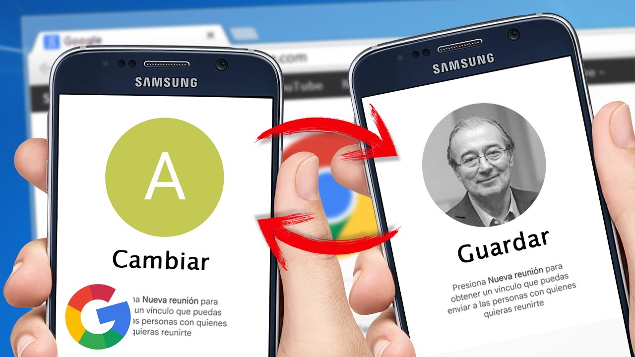 Cambiar FOTO de perfil en Google Chrome desde Android o iPhone