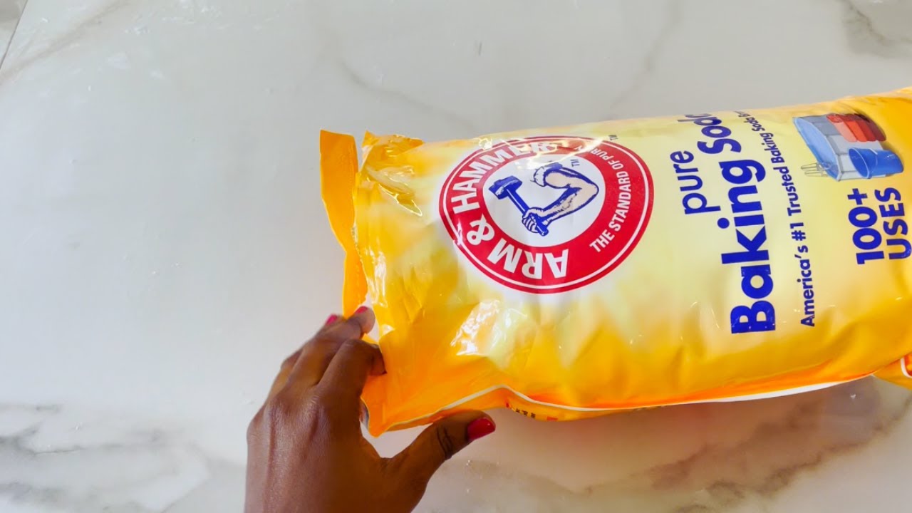 ASMR Fresh Baking Soda Powder Play | Open a new bag with me