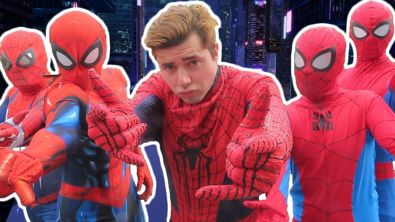 El SPIDERVERSE REAL ( Spiderman vlog ) - Carlos Te