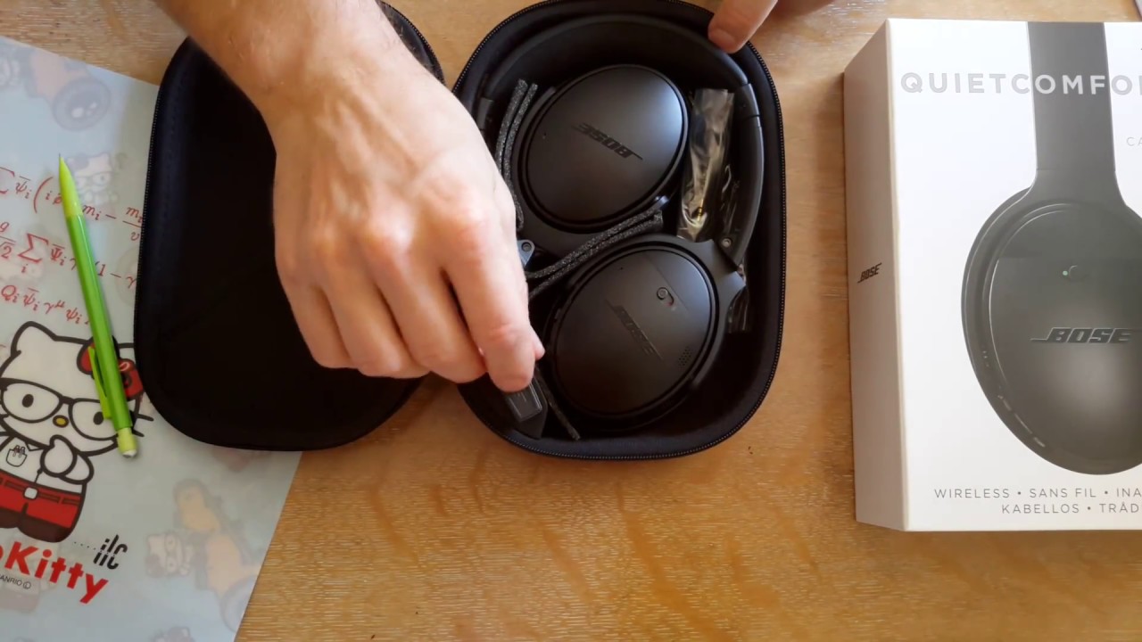 Bose QC35 (Quietcomfort 35) silent unboxing