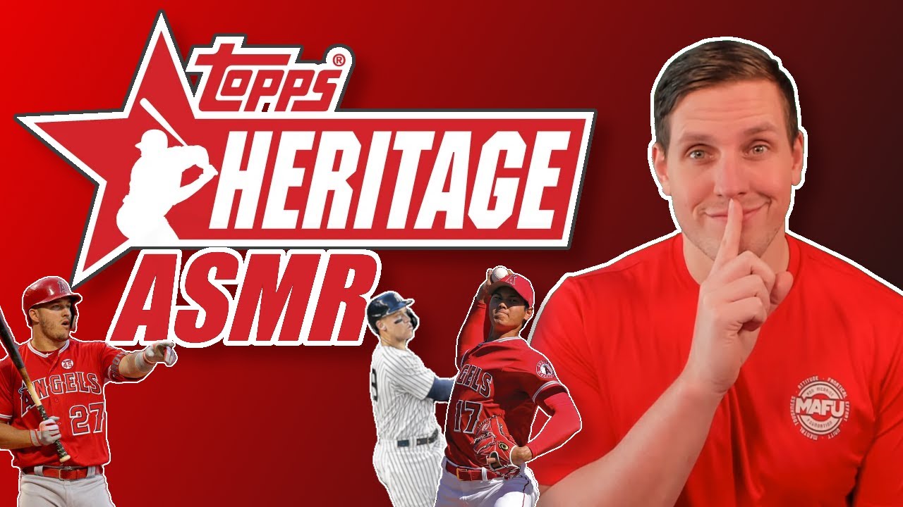 (ASMR) MLB Baseball Cards Pack Opening!