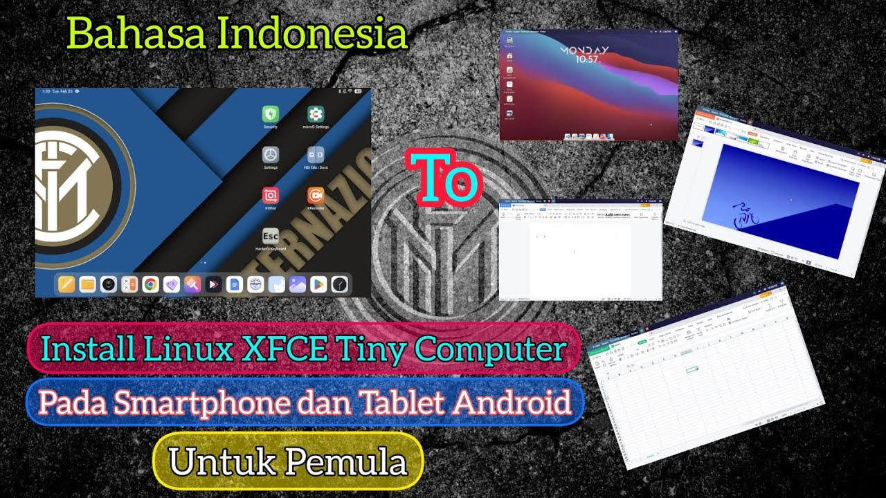 Full Tutorial Install Linux XFCE Android tanpa ROOT Untuk Pemula | Tiny Computer