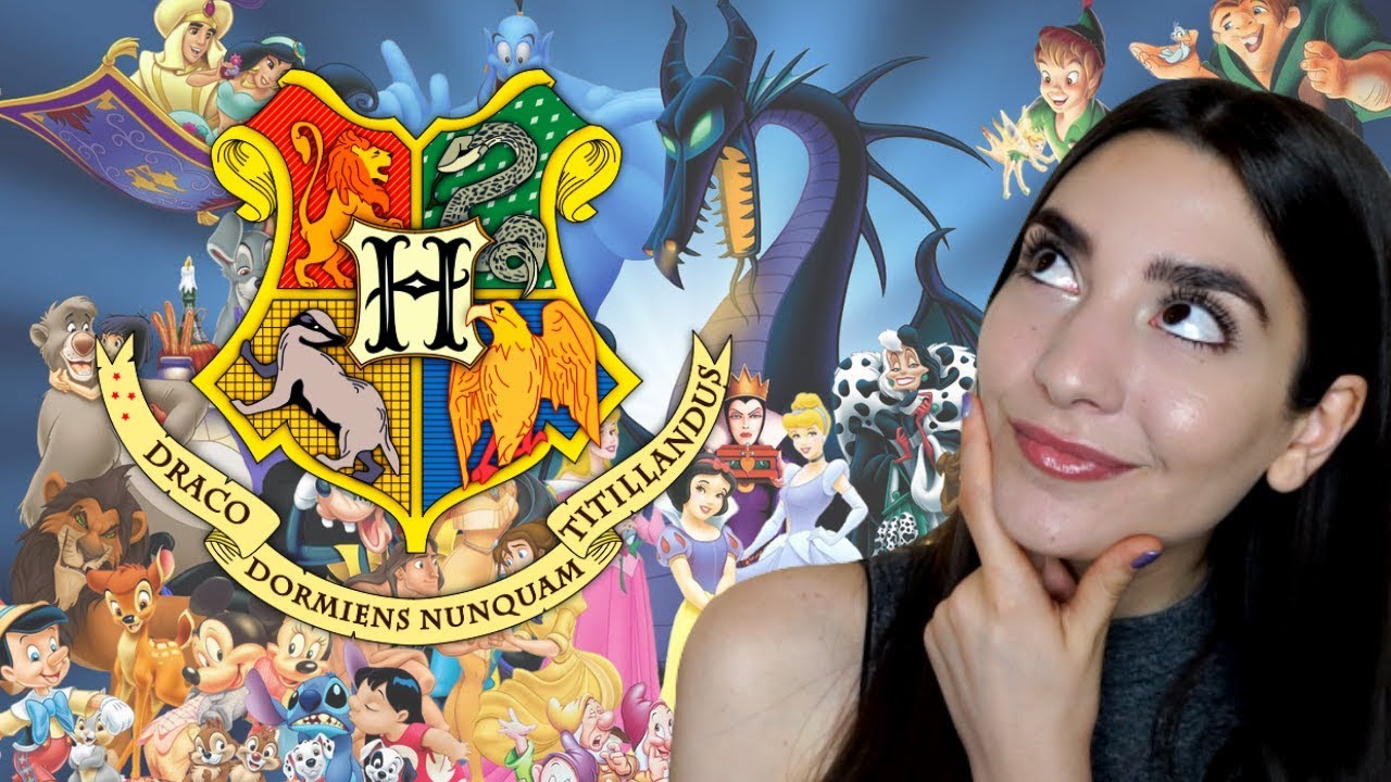 SE I PERSONAGGI DISNEY VENISSERO SMISTATI NELLE CASE DI HOGWARTS | Julie Hall