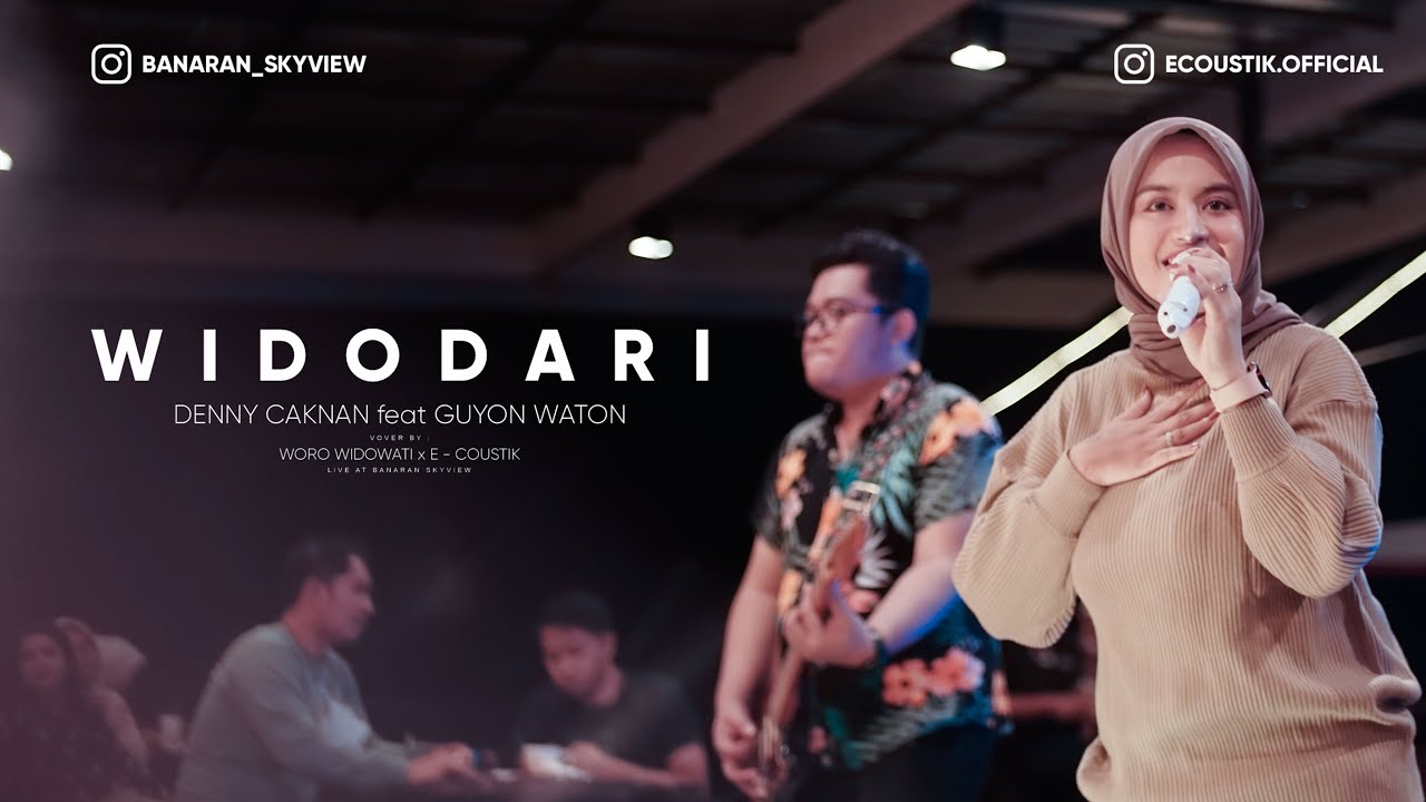 WORO WIDOWATI feat E-COUSTIK - WIDODARI ( LIVE COVER AT BANARAN SKYVIEW )