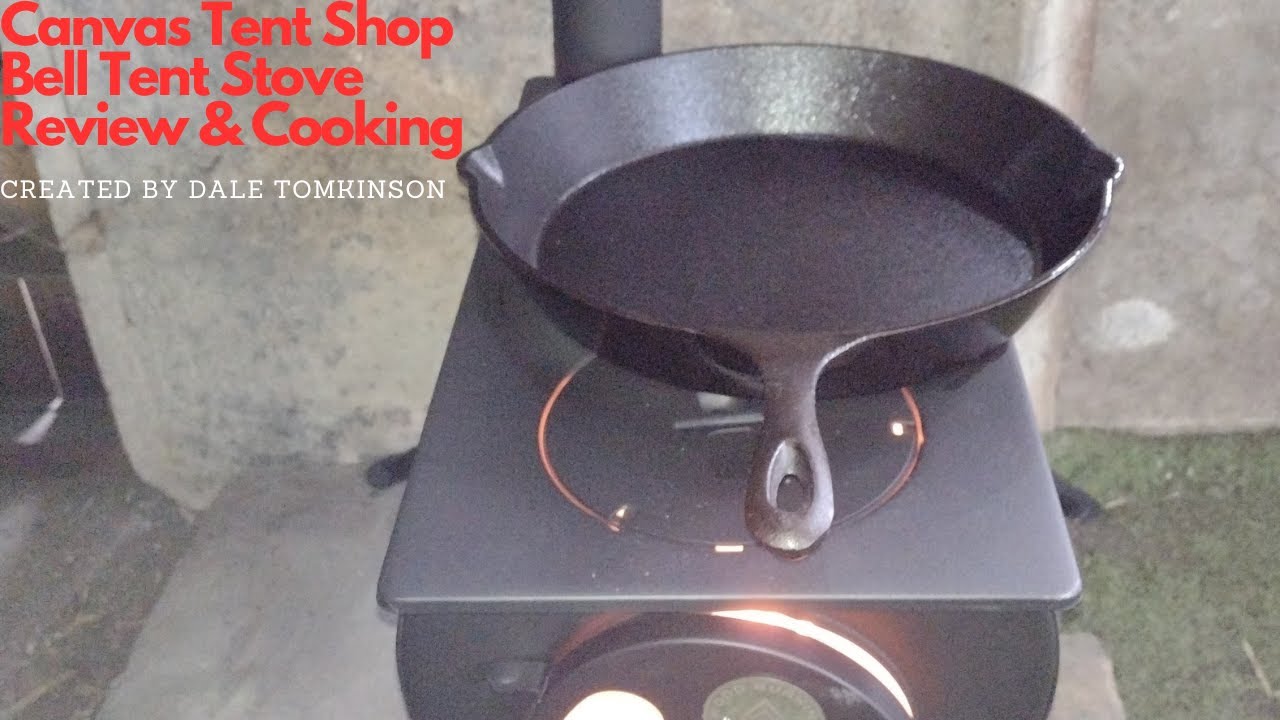 Canvas tent shop bell tent stove review
