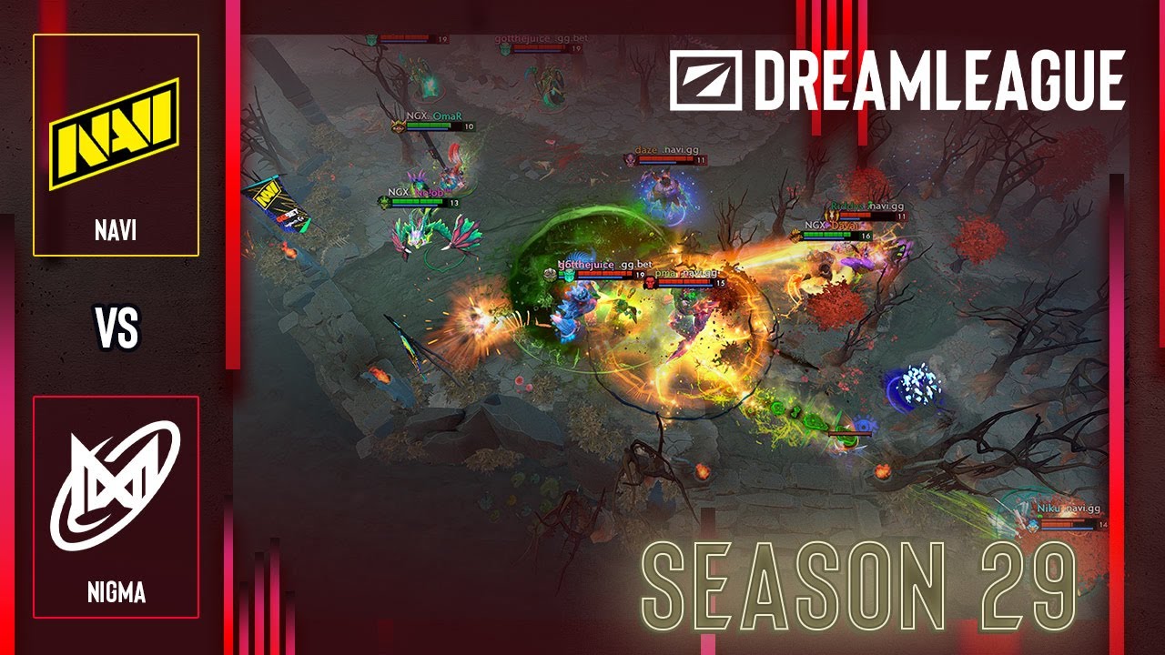 NAVI vs NIGMA - HIGHLIGHTS - DreamLeague S29