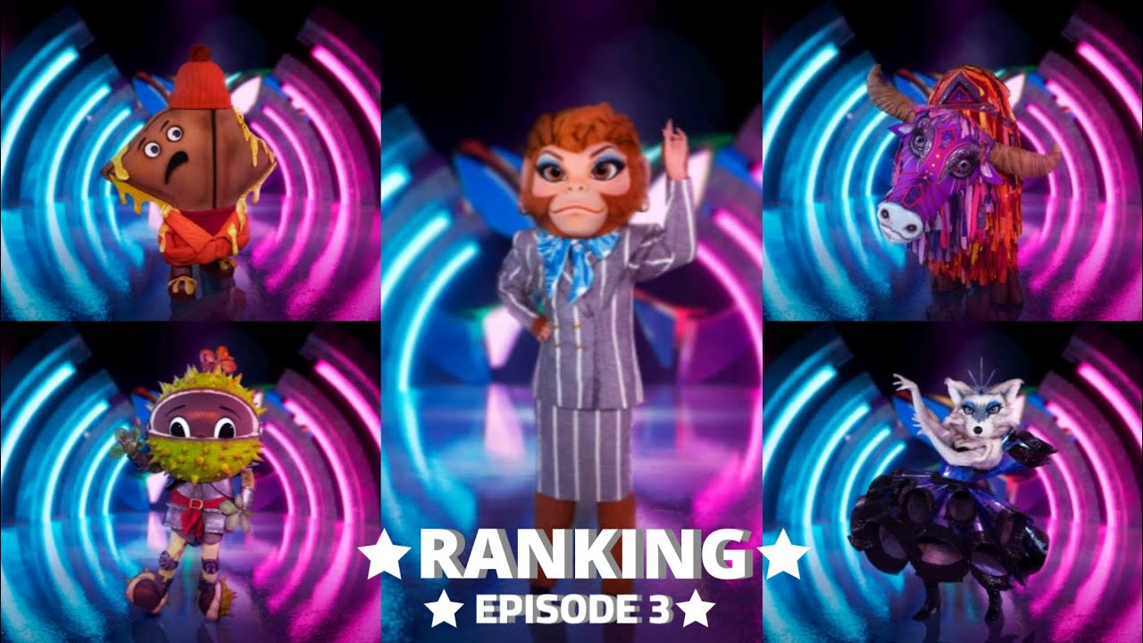 Ranking | Episode 3 | The masked singer UK | Season 7