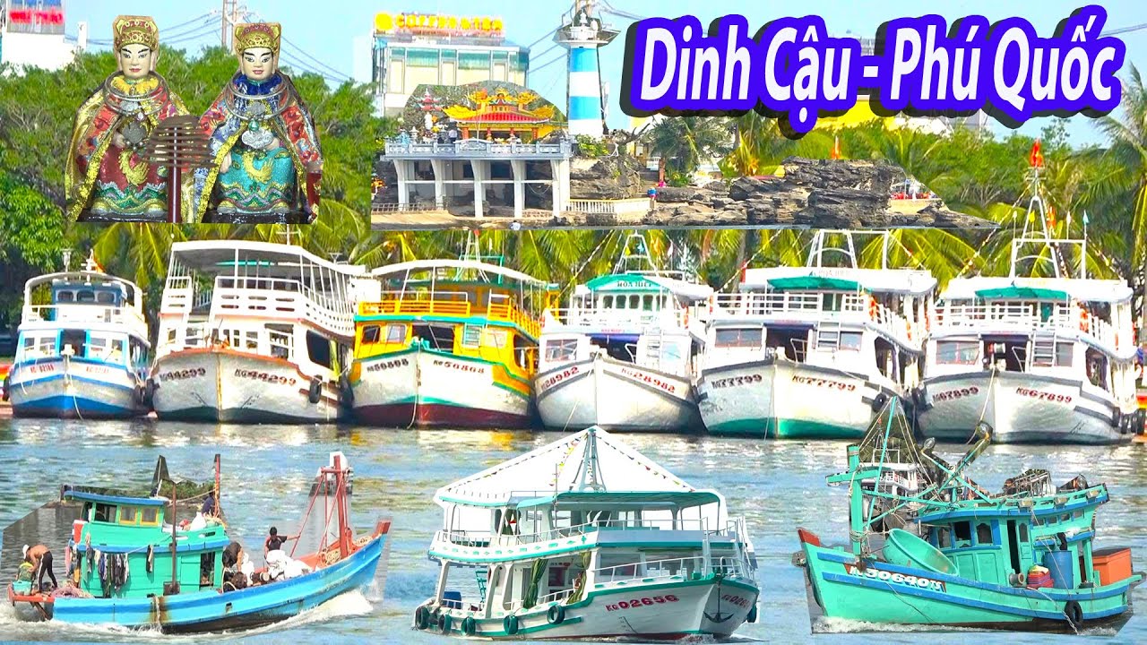 Hàng Chục Tàu Du Lịch Dáng Đẹp Có Mặt Tại Dinh Cậu - Dương Đông - Phú Quốc (P8)