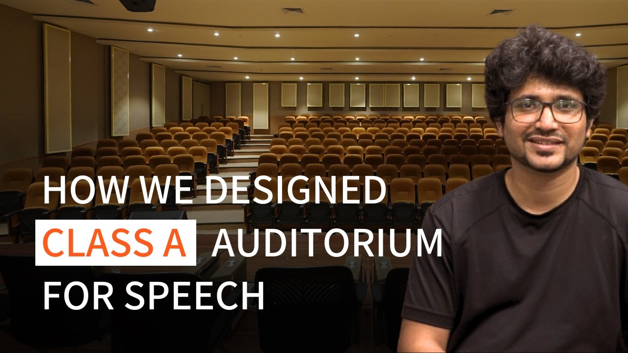 Class A Auditorium Walkthrough: Acoustics & AV Setup | IEC 60268-16