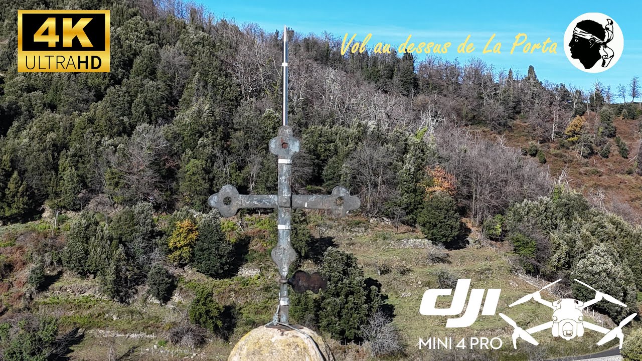 vol au dessus de la Porta (corsica)