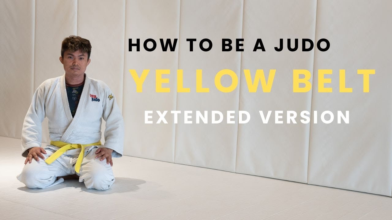 Judo White belts every beginner should know (Yellow Belt test Extended version)