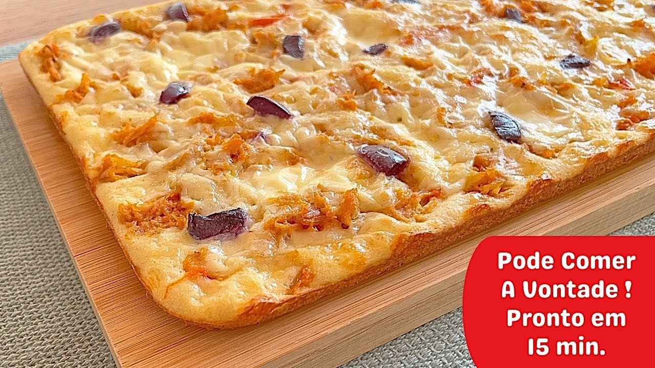 ZERO CARBOIDRATOS! Pode COMER MUITO e AINDA EMAGRECER! Delícia Sem FARINHA, Fácil, Rápida