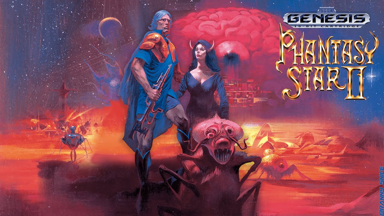 Phantasy Star II  Wallpaper v.01