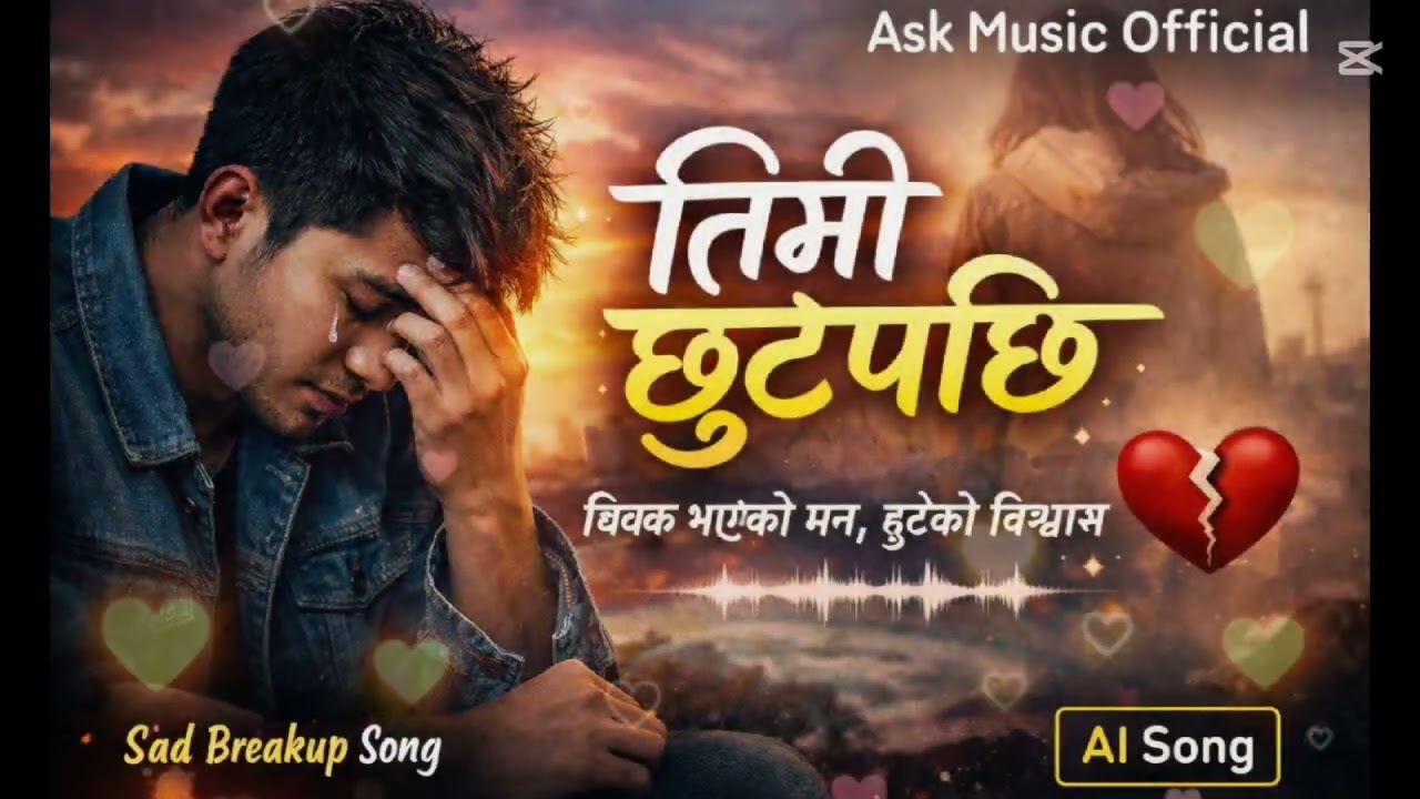 तिमी छुटेपछि | Heart Touching Nepali Sad Song | Breakup Song 2026#ai #music #song 
