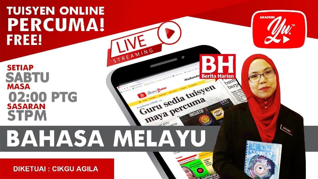 🔵[PREMIERE] BM STPM S2: PEMBENTUKAN KATA NAMA (SIRI 3) OLEH CIKGU NORSHIMA #15 #TUISYENPERCUMA
