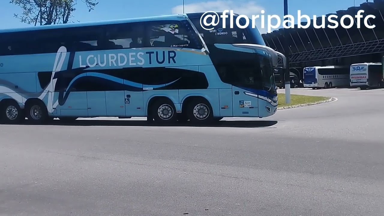 Movimento de final de ano, rodoviária de Florianópolis, parte 2, 20/12/2025. Muitos extras.