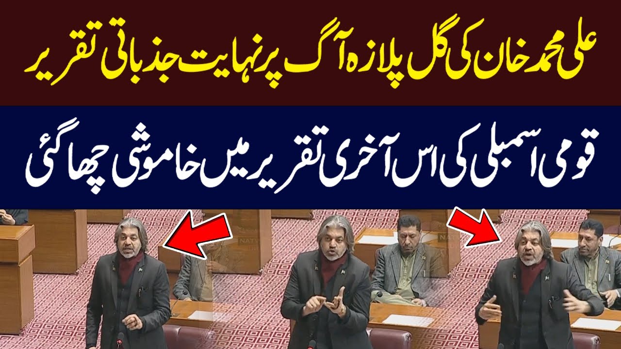 Ali Muhmmad Khan Hard Hitting Speech In National Assembly | Karachi Gul Plaza Fire | Hum News