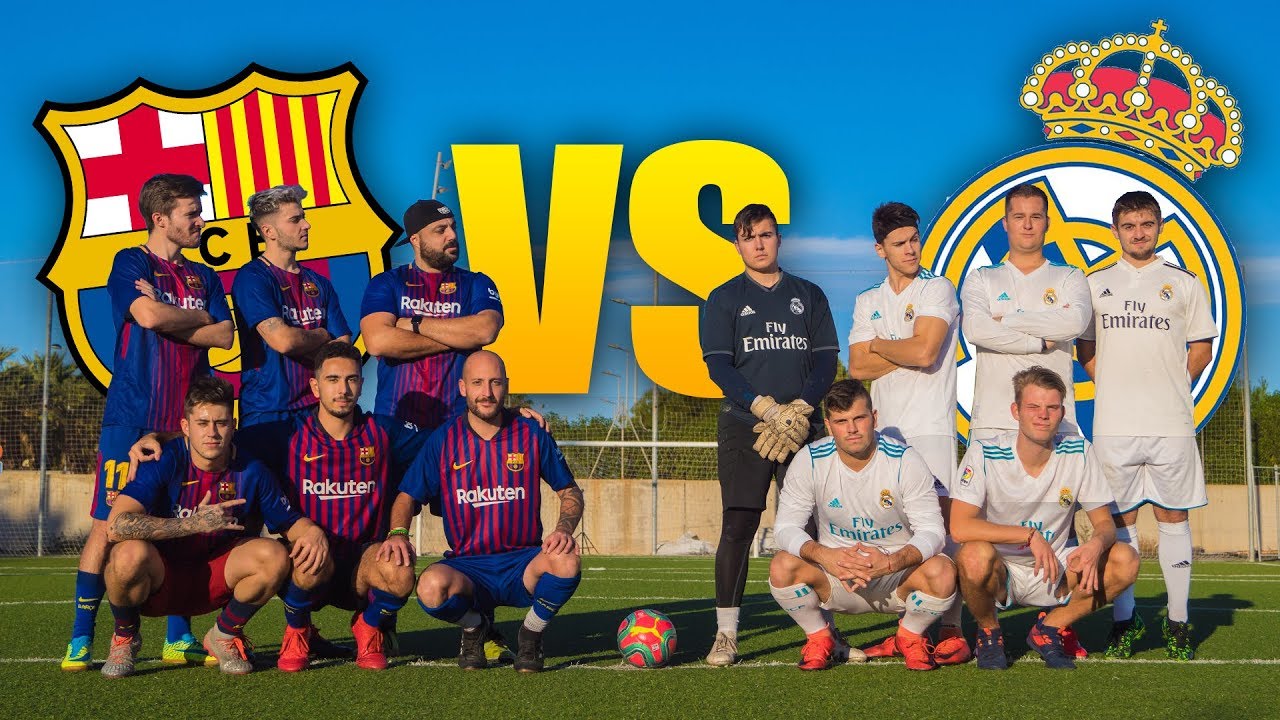 BARCELONA VS REAL MADRID &iexcl;&iexcl;EL CL&Aacute;SICO!! PARTIDO F&Uacute;TBOL