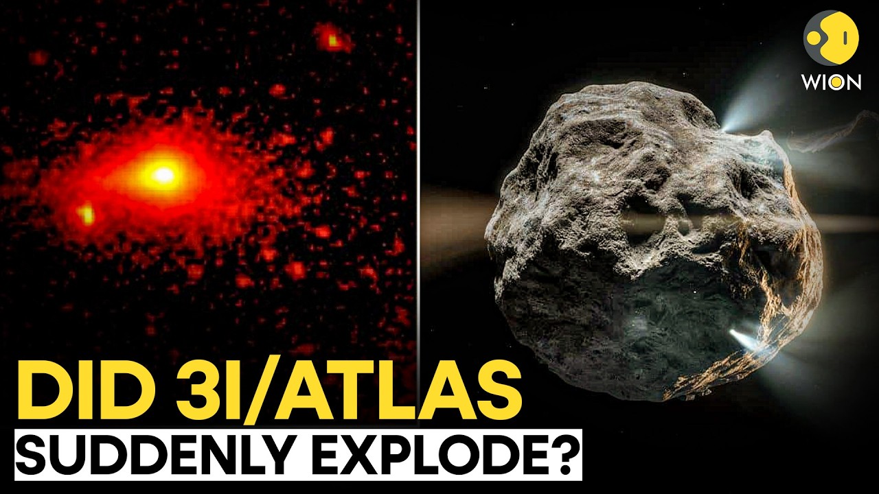 Interstellar Comet 3I/ATLAS Erupts on Exit | NASA Reveals Alien Chemistry! | WION Originals